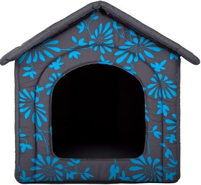 Hobbydog Dog or Cat Kennel/Bed S - XL Blue Flowers Design