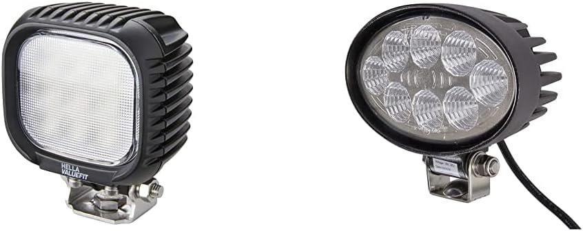 Hella 1GA 357 109-002 LED-Arbeitsscheinwerfer - Valuefit S3000-12/24/48V - 3000lm & 1GA 357 001-001