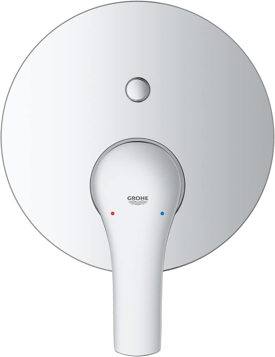 GROHE Eurosmart - Einhand-Wannenbatterie (Fertigmontageset, langlebige Oberfläche, automatische Umst