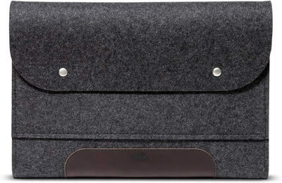 Pack & Smooch 13,3" Laptophülle, Laptoptasche, MacBook Tasche -CORRIEDALE M - aus 100% Merino Wollfi