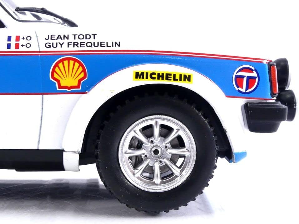Ixo 18RMC095A Miniaturauto aus der Kollektion, Weiss/Blau