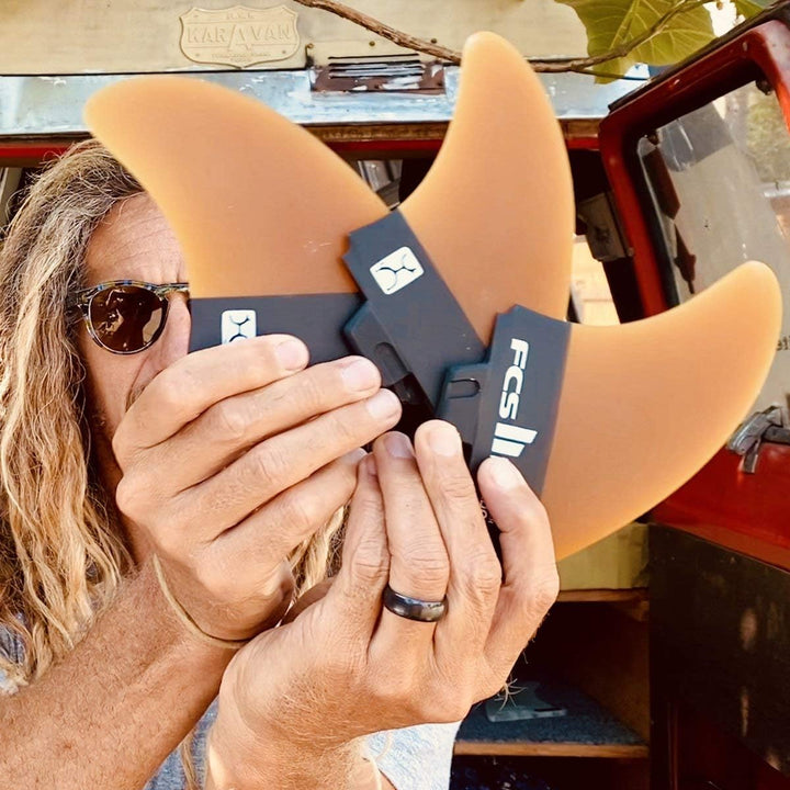 FCS II Rob Machado PG Thruster Flossen Set 2022 - Medium, M