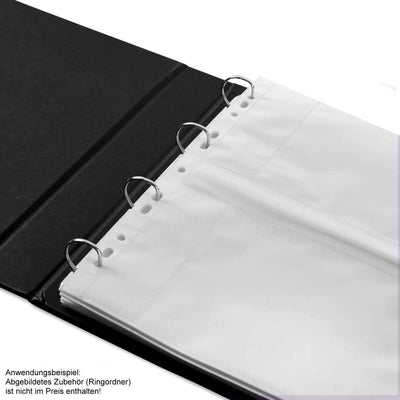mashpaper Fotohüllen weiss 100 Stück 13x18cm Querformat für 2x2 Fotos 75644 13 x 18 cm, weiss, 100 H