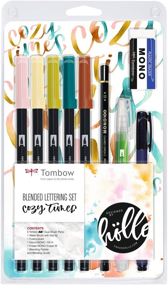 Tombow BS-FH1 Blended Lettering Set Cozy Times