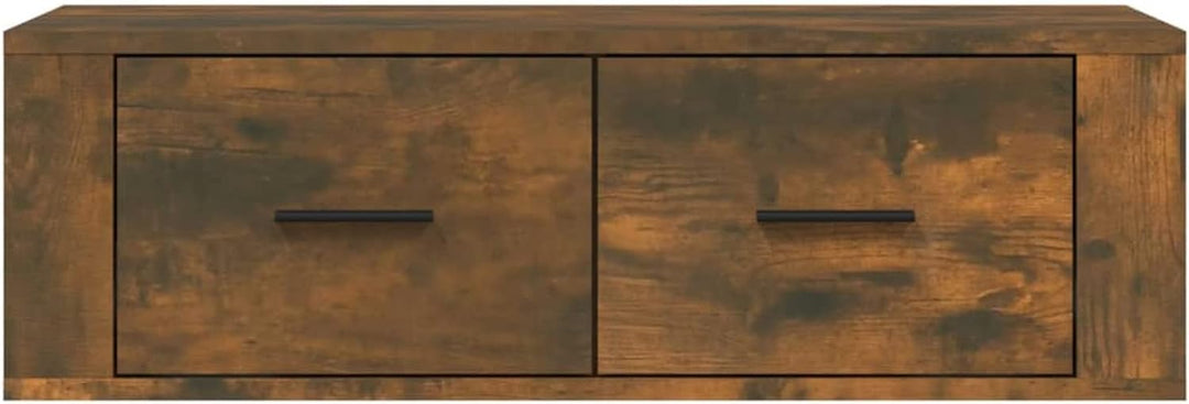 Tidyard TV Schrank TV Board Hängend mit 2 Schubladen TV Lowboard Fernseherschank für Wohnzimmer Holz