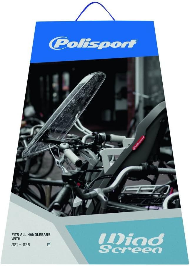 Polisport Kinder Bilby Windschutzschild, Transparent, S