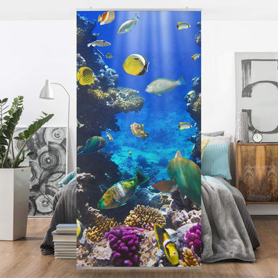 Bilderwelten Raumteiler Underwater Dreams 250x120cm inkl. transparenter Halterung, inkl. transparent