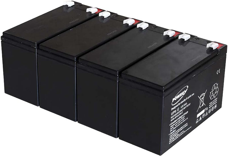 akku-net Blei-Gel-Akku für USV APC RBC 59 9Ah 12V (ersetzt auch 7,2Ah / 7Ah), 12V, Lead-Acid