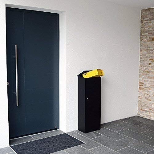 RAL7016 Paketbox Paketkasten XXL Anthrazitgrau Matt Paketbriefkasten Postbox abschliessbar 895x395x2