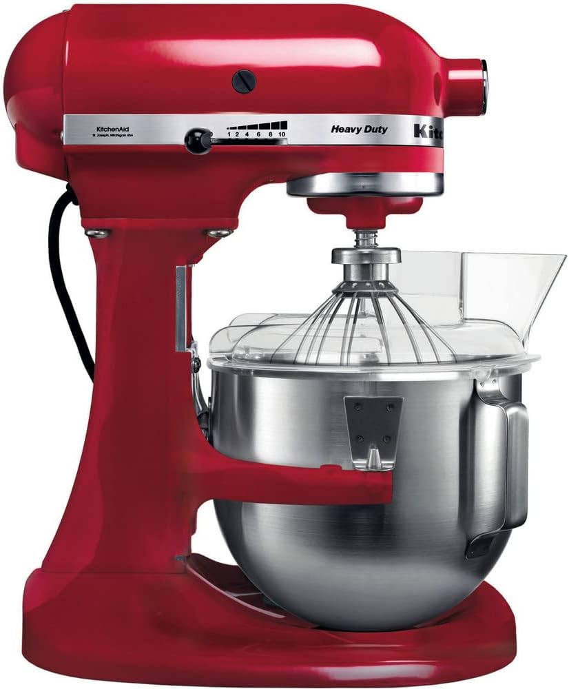 KitchenAid 5KPM5EER Küchenmaschine Heavy Duty empire rot, Küchenmaschine
