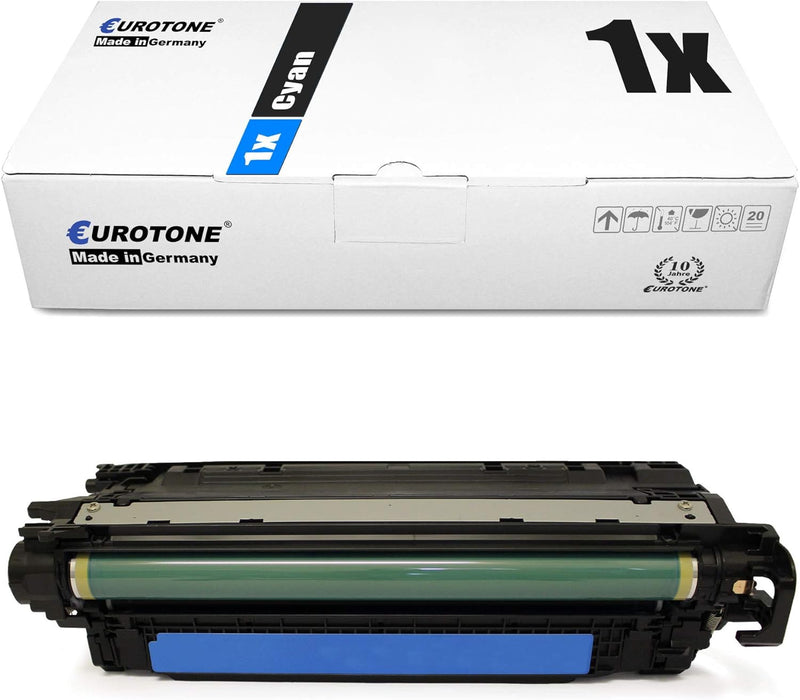 1x Müller Printware kompatibler Toner für HP Color Laserjet Enterprise M 651 xh DN n ersetzt CF331A