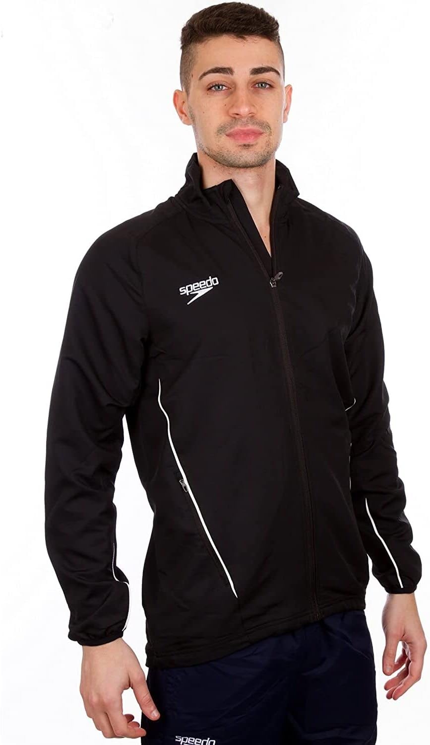 Speedo – Jacke – Core Team Jacket Unisex – Black – XXL