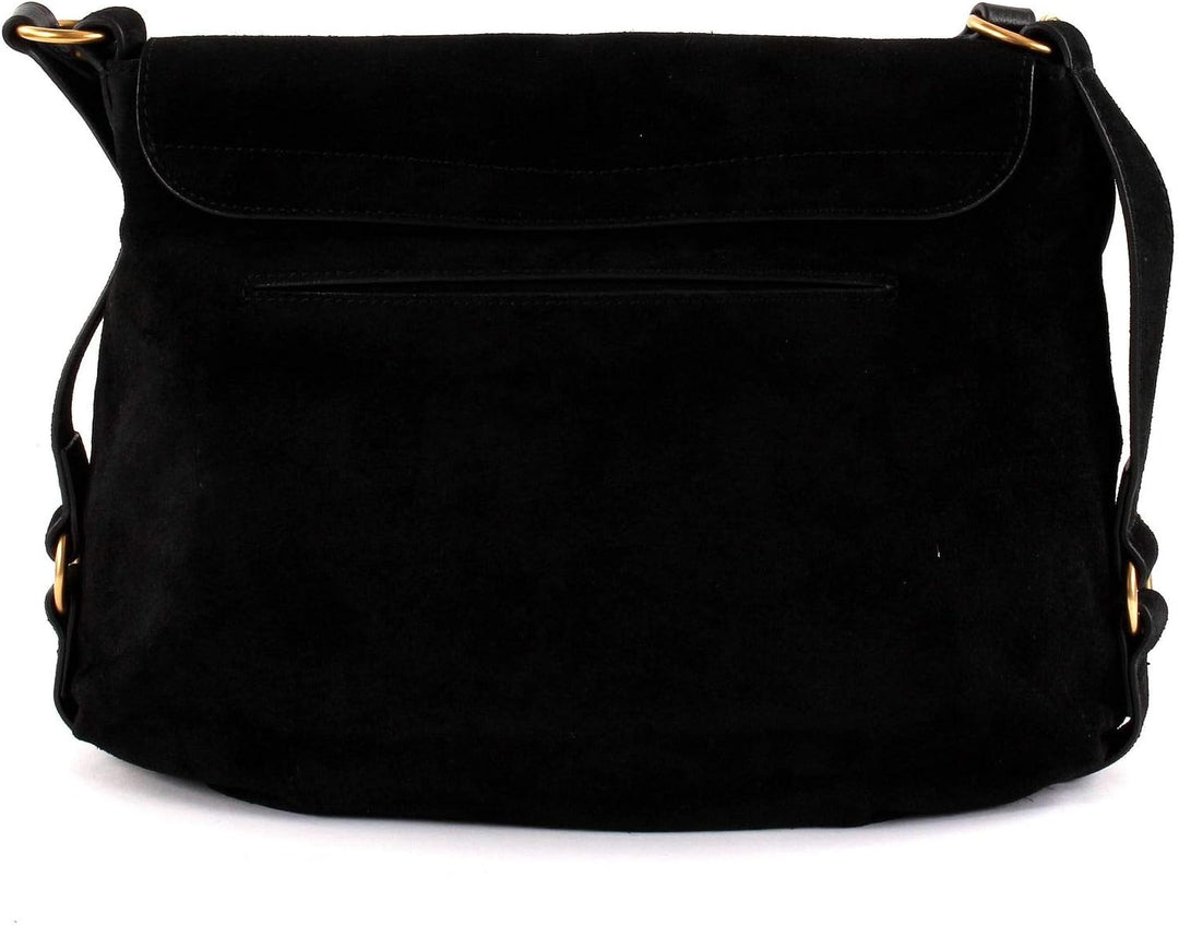 Coccinelle Alpha Suede Shoulderbag S Noir