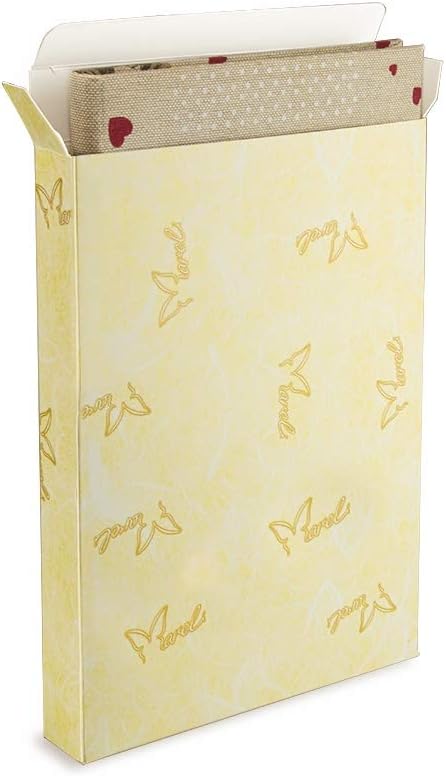 Gästebuch Firma 21 x 29 cm mit 96 elfenbeinfarbenen Blätter aus Papier