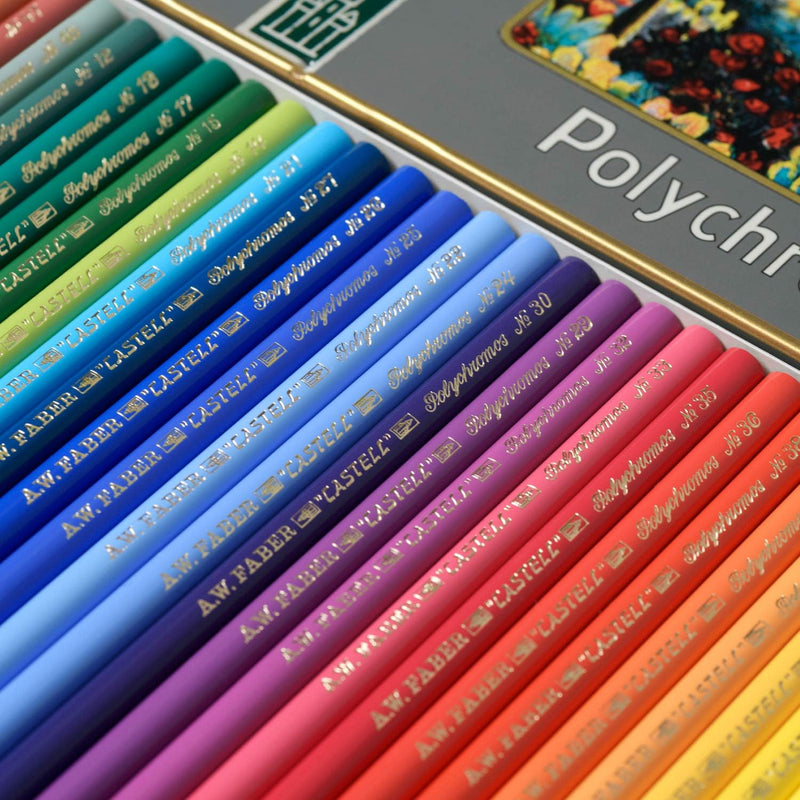 Faber-Castell 211002 - Polychromos Farbstift, Sonderedition, 24er Metalletui 1 stück (1er Pack) Sing