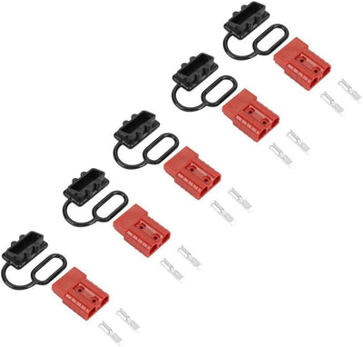 5pcs 50A Batterie Quick Connect Disconnect Elektrischer Stecker mit 10 Stück Terminals für Recovery