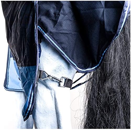 RL24 - Weidedecke Full Neck Basicline 600D Nylonfutter mit Füllung | Pferde Winterdecke | wasserdich
