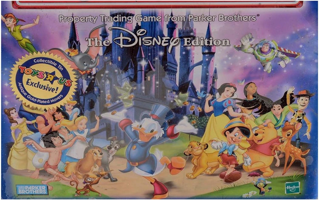 Monopoly Disney Edition Tin Parker Brothers