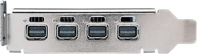 PNY NVIDIA QUADRO K1200 professionelle Grafikkarte 4 GB GDDR5 PCI-Express Low Profile 4K 4 x DP (VCQ