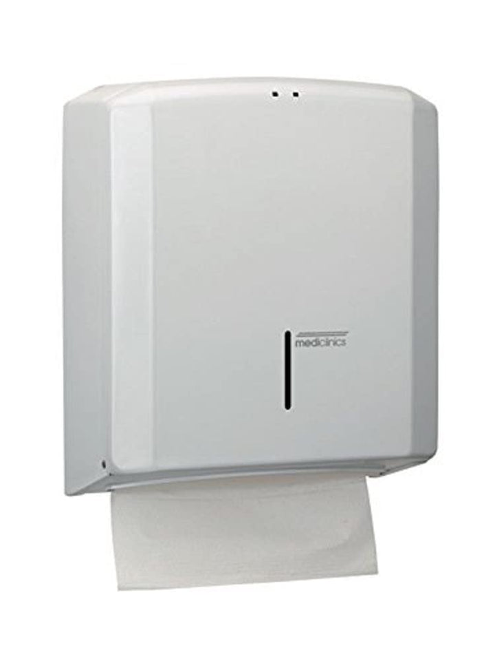 All Care 12920 Mediclinics Edelstahl Handtuchspender, Weiss