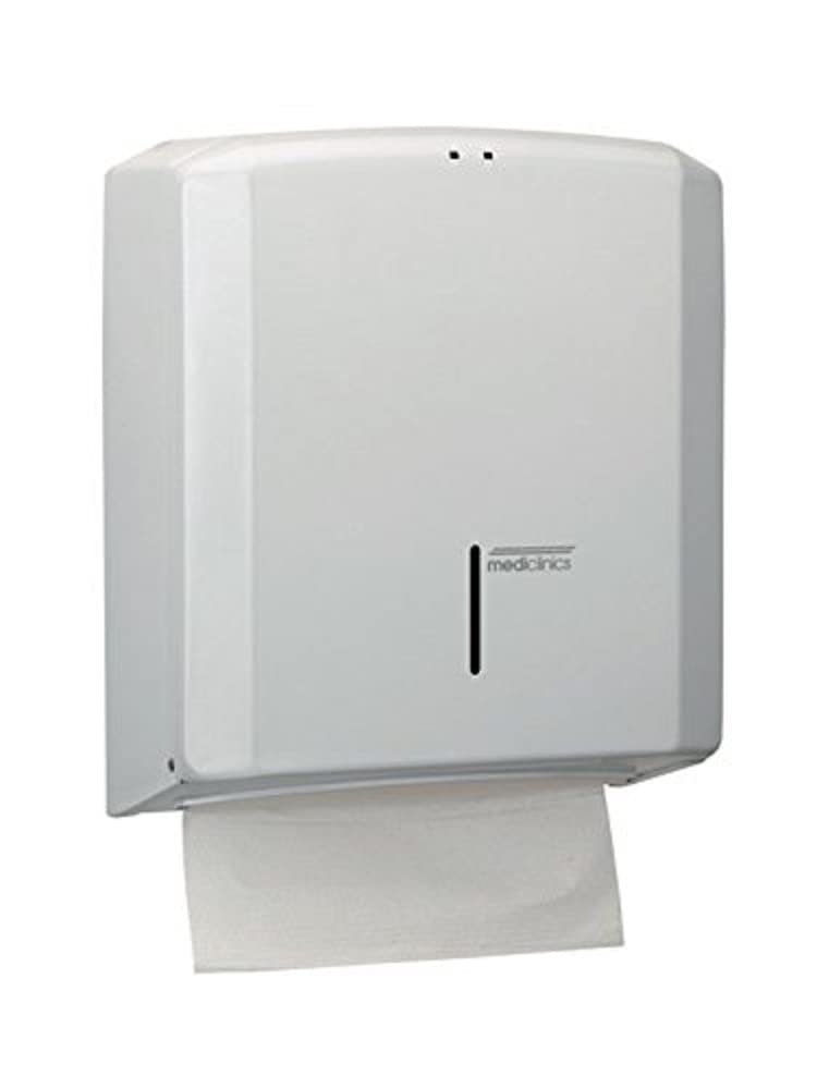 All Care 12920 Mediclinics Edelstahl Handtuchspender, Weiss