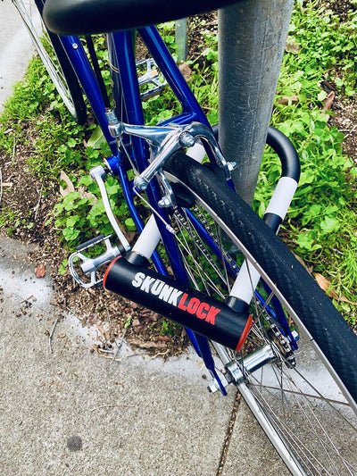 SKUNKLOCK V2 Fahrradschloss, robust, mit Diebstahlschutz, Chemikalien