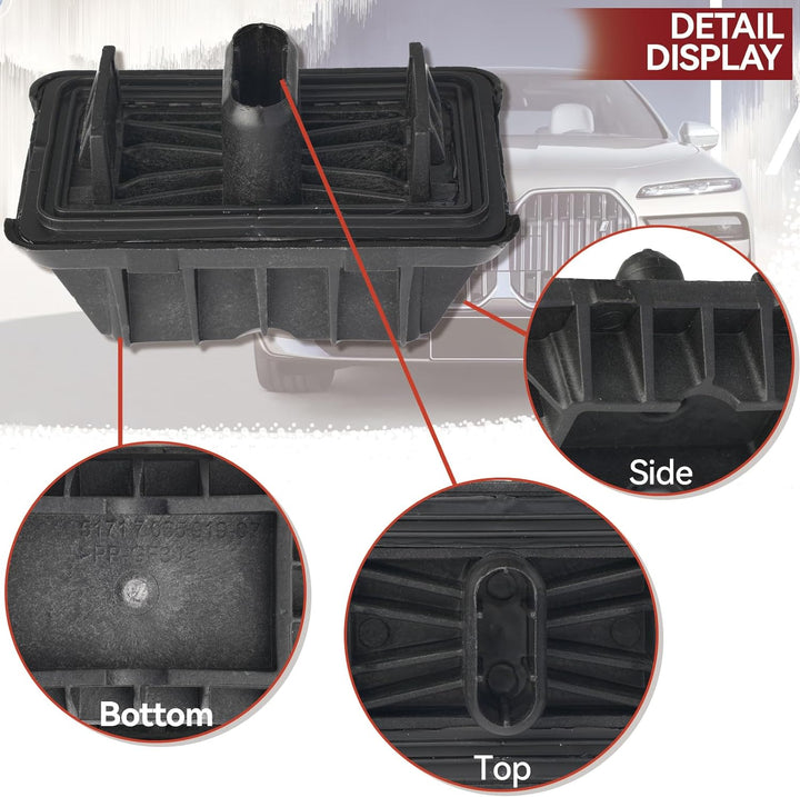 Wagenheber Aufnahme Hebebühne vorne und hinten Gummiauflage Gummiblock Wagenheberaufnahme Adapter Pa