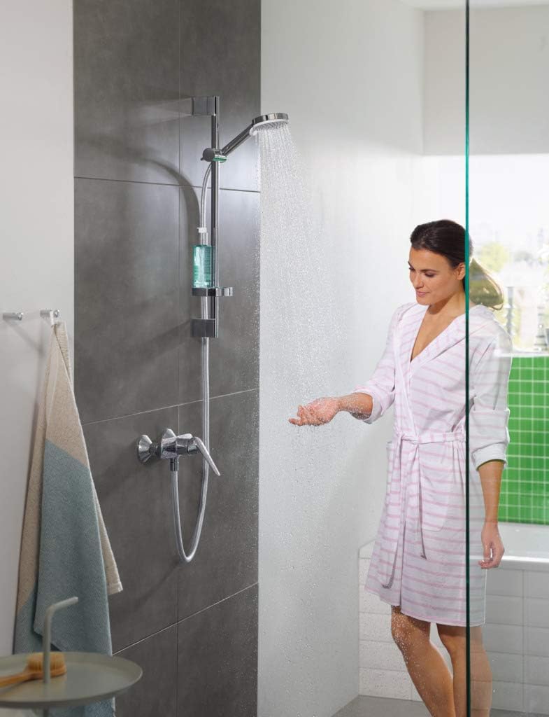 hansgrohe Duscharmatur Novus (Aufputz Duschmischer, für 1 Funktion) Chrom Aufputz Brause normaler Gr
