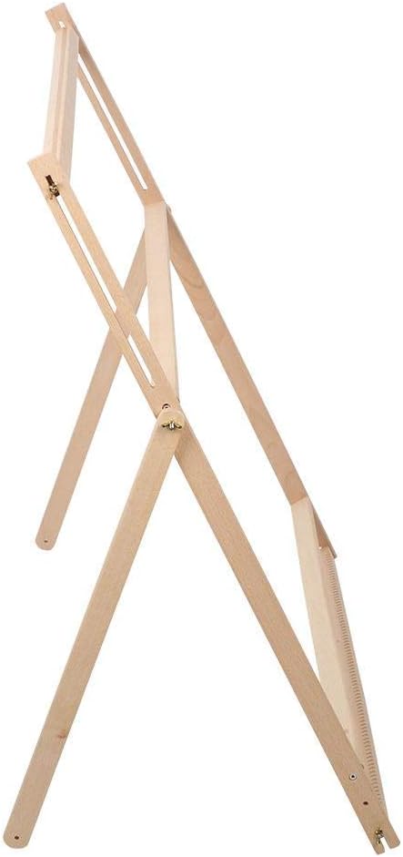 Sugoyi Holz Strickmaschine Handweben Maschine DIY Holz Handweben Maschine mit Einstellbarer Halterun