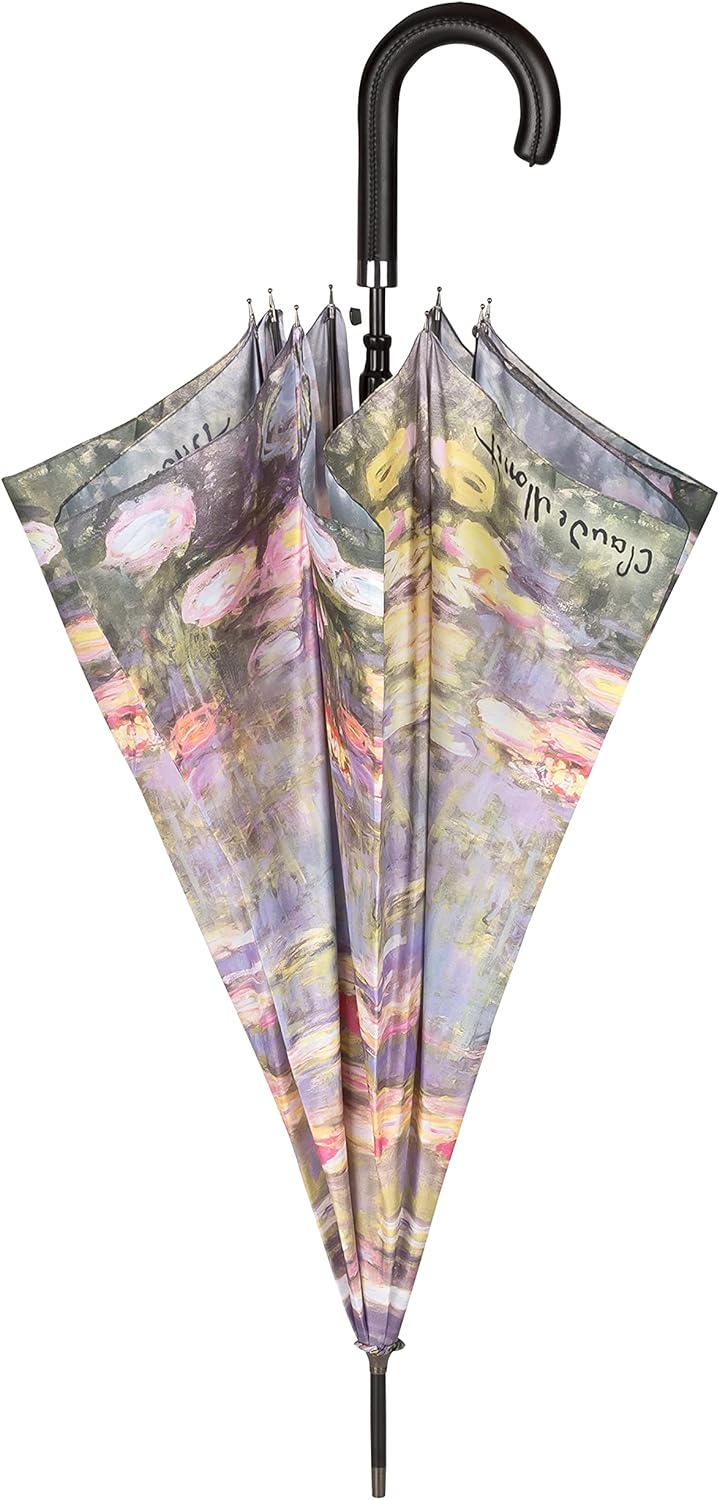VON LILIENFELD Regenschirm Claude Monet: Seerosen Auf-Automatik Damen Kunst Blumen