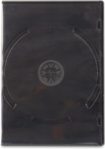 DVD-Doppelhüllen von DragonTrading®, 14 mm, schwarz, 100 Stück