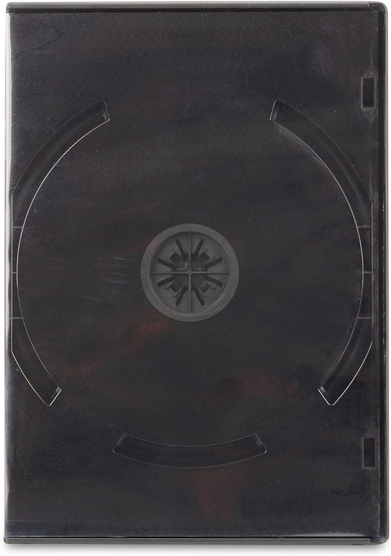 DVD-Doppelhüllen von DragonTrading®, 14 mm, schwarz, 100 Stück
