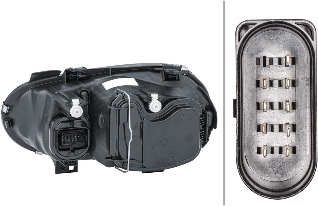 HELLA 1EJ 007 700-081 FF/Halogen-Hauptscheinwerfer - rechts - für u.a. VW Golf IV (1J1), Rechts