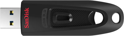 Sennheiser HD 25 Special Edition Kopfhörer für Monitoring/DJ, Black & SanDisk Ultra 128GB USB-Flash-