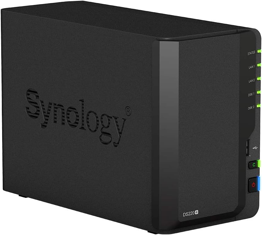 Synology DS220 + 6 GB NAS Seagate IronWolf 2To, Seagate IronWolf 2To