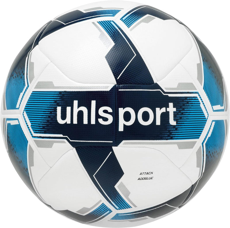 uhlsport Fussball Attack ADDGLUE Fussball Soccer Spielball Trainingsball - mit Neuer ADDGLUE-Technol