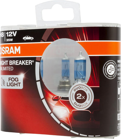 Osram Night Breaker Unlimited Halogen Birnen - H8 - 12V/35W - Satz à 2 Stück