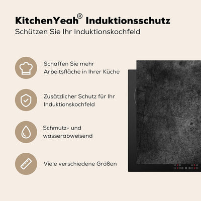 KitchenYeah© Herdabdeckplatte Einteilig Küche Kochfeld Abdeckung Ceranfeld Herdplattenabdeckung Aufr