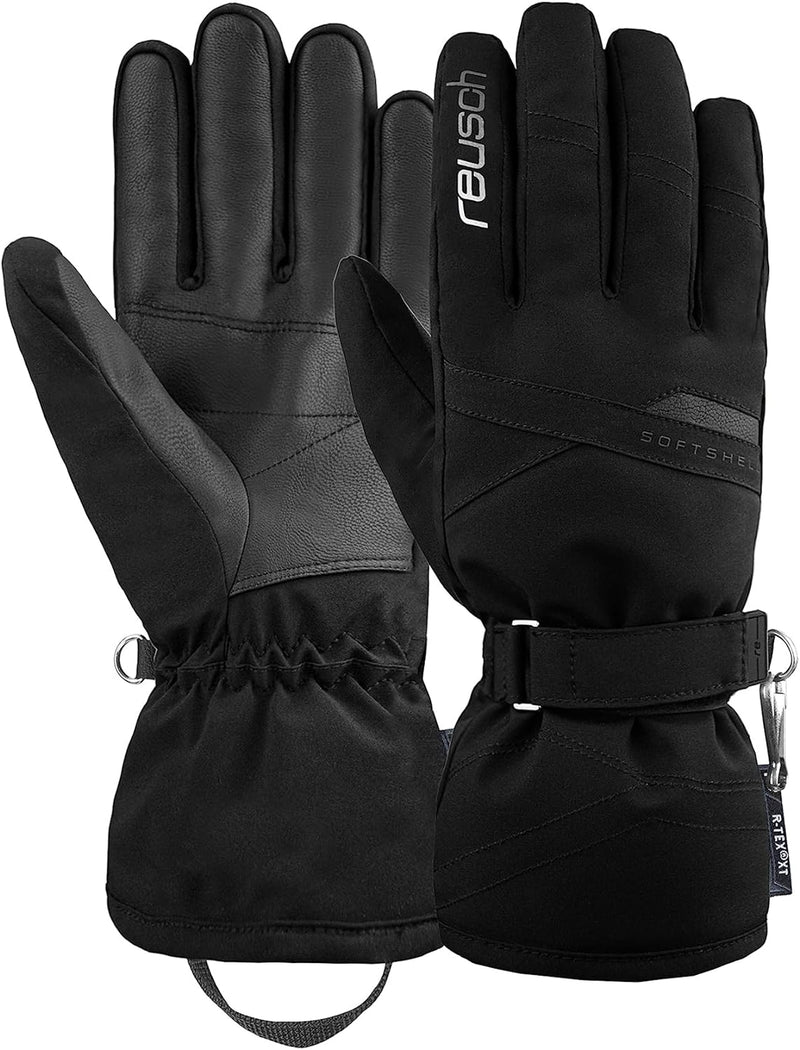 Reusch Damen Handschuhe Helena R-tex Xt Extra Warm, Wasserdicht, Atmungsaktiv 8 schwarz / silber, 8