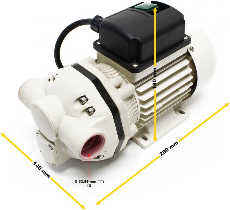 Harnstoff Pumpe 40l/min, selbstansaugende Förderpumpe, AUS32, 230V/400W, Membranpumpe