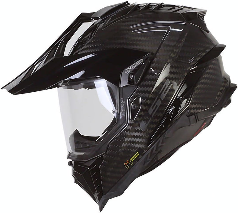 LS2, Crosshelme motorrad EXPLORER CARBON 06, XS XS GLOSS CARBON, XS GLOSS CARBON