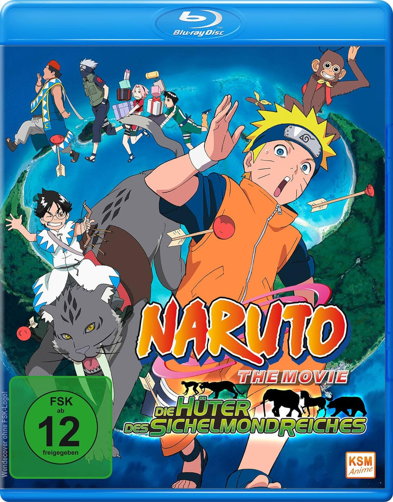 Naruto - The Movie 3: Die Hüter des Sichelmondreiches [Blu-ray], Blu-ray