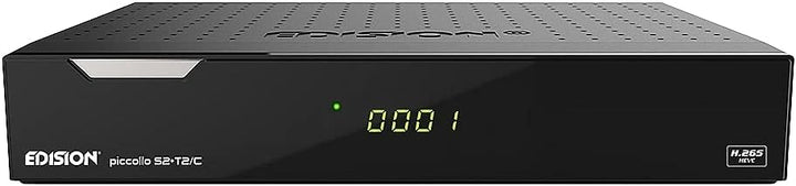 Edision argus piccollo 3in1 plus CI HD Triple Receiver(DVB-S2, DVB-C, DVB-T) schwarz