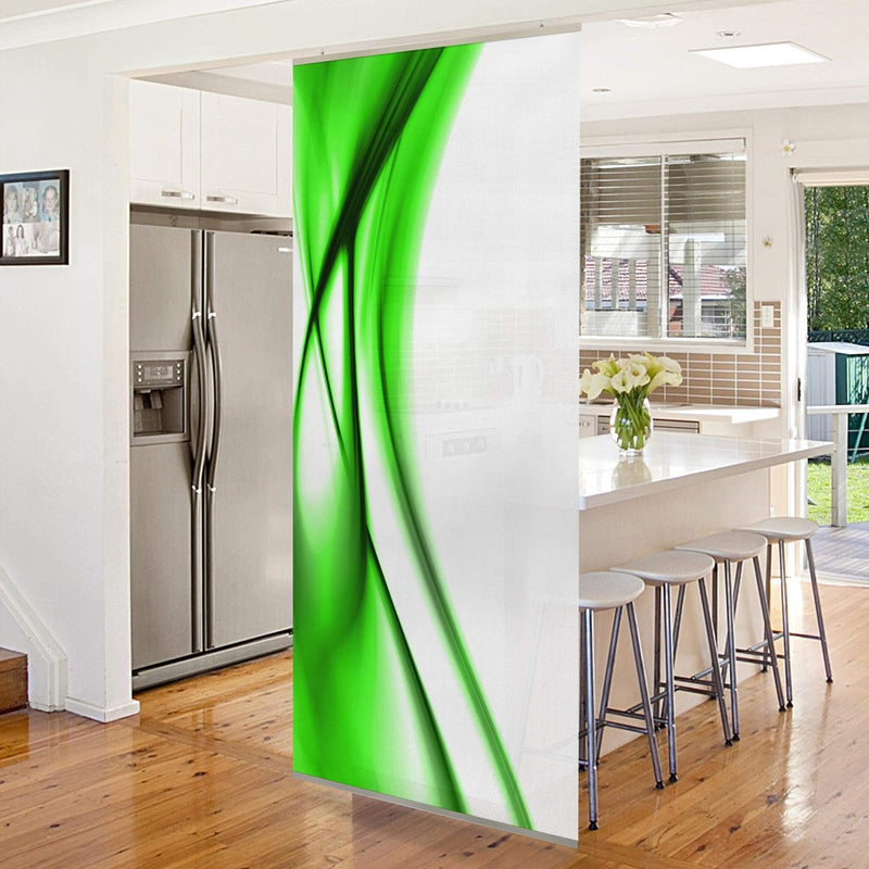 Bilderwelten Raumteiler Green Touch 250x120cm inkl. transparenter Halterung 250x120cm incl. transpar