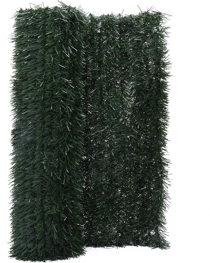 Zelsius Balkon Sichtschutz Tanne | 300 x 100 cm | Blickschutz ohne Bohren | Windschutz für Balkon, G