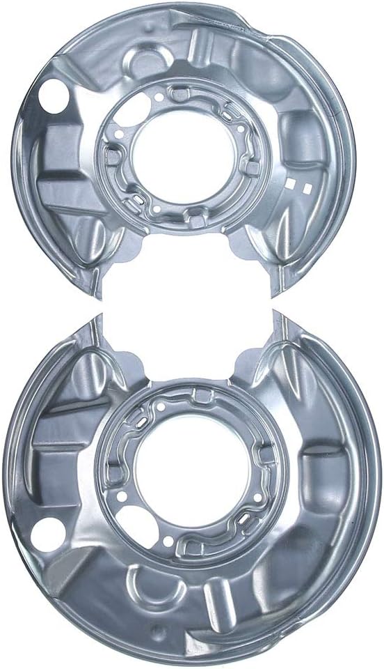Frankberg 2x Ankerblech Bremsscheibe Hinten Kompatibel mit C-Klasse W203 S203 CLC-Klasse CL203 CLK C