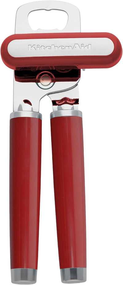 KitchenAid Klassischer Multifunktions-Dosenöffner/Flaschenöffner, 21 cm, Empire Red Einheitsgrösse R