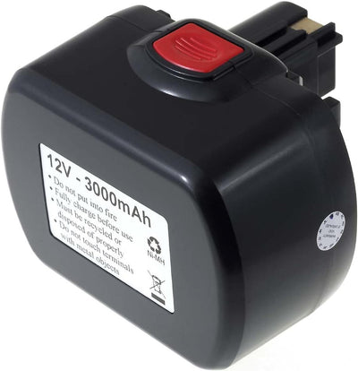 Akku für Bosch Bohrschrauber GSB 12VE-2 NiMH 3000mAh O-Pack JapanZellen, 12,0V, NiMH