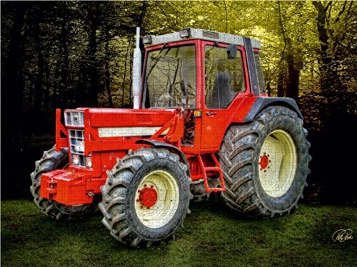 CALVENDO Puzzle Oldtimer Traktor McCormick 1000 Teile Lege-Grösse 64 x 48 cm Foto-Puzzle Bild von Pe