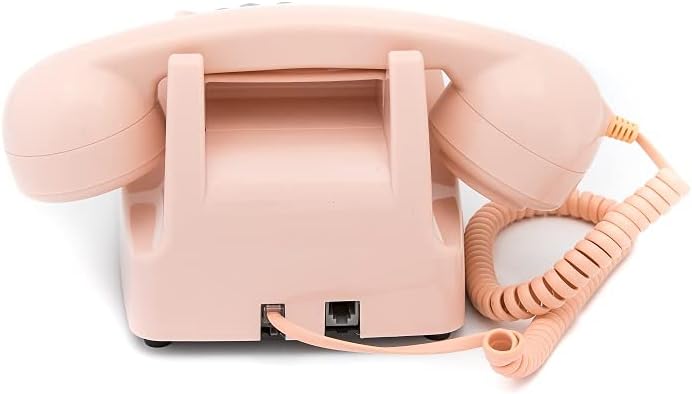 GPO 746PUSHPIN - Nostalgie Telefon im 70er Jahre Design, Rosa Pink Einzelbett, Pink Einzelbett